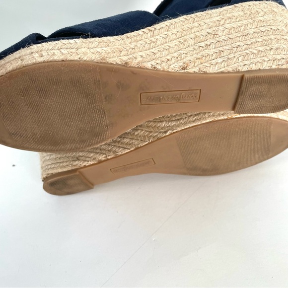 Comfortview Zion Espadrille Wedge Sandals Navy - Picture 5 of 5
